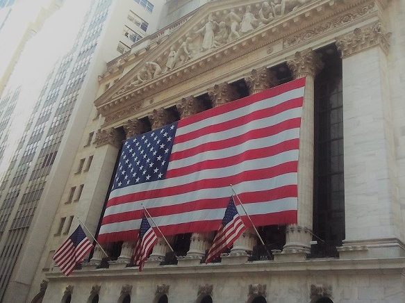 Wall Street USA Flag