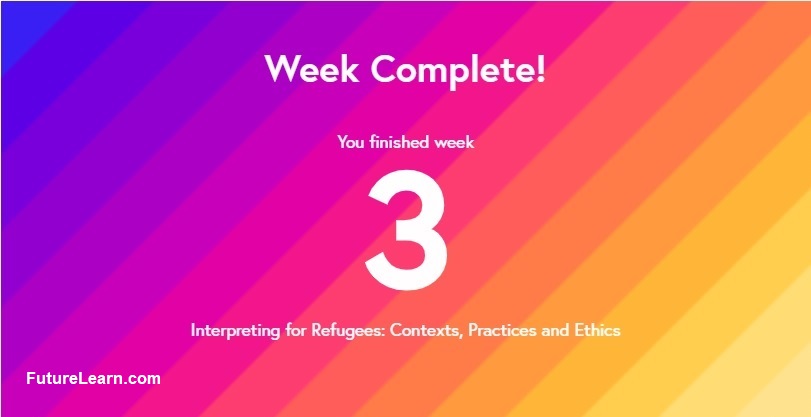 Interpreting for Refugees FutureLearn.com