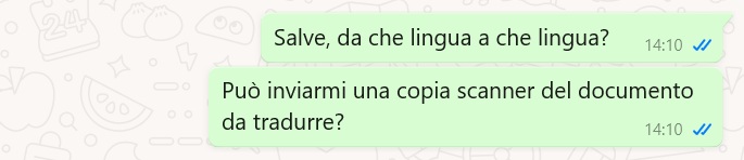 traduzione certificata pagella scolastica
