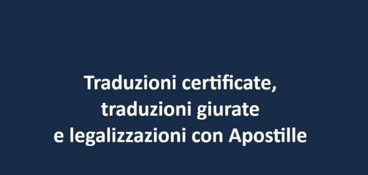 Traduzione certificati anagrafe a Roma